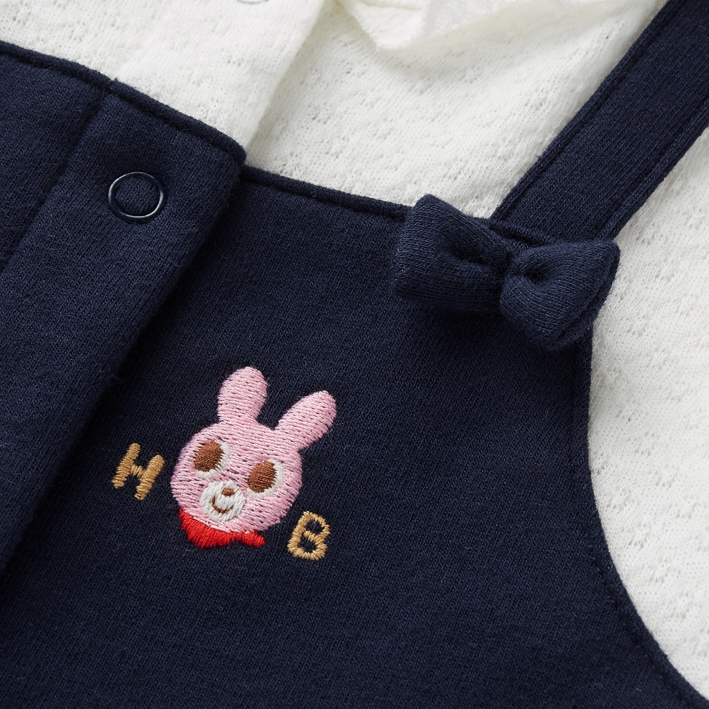 サロペット風カバーオール