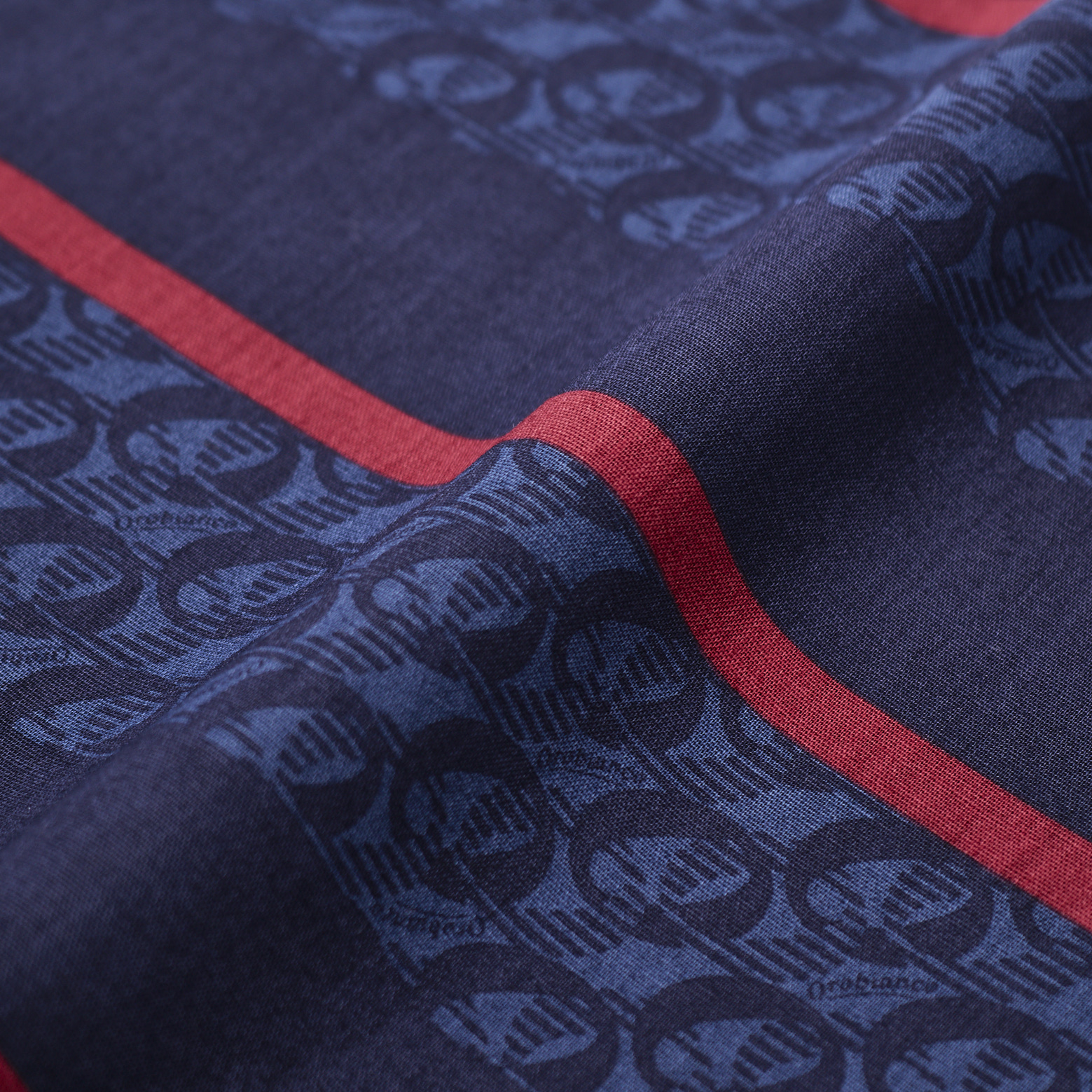 紳士プリントハンカチ