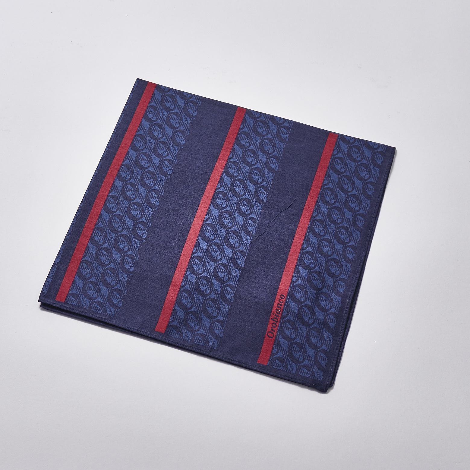 紳士プリントハンカチ