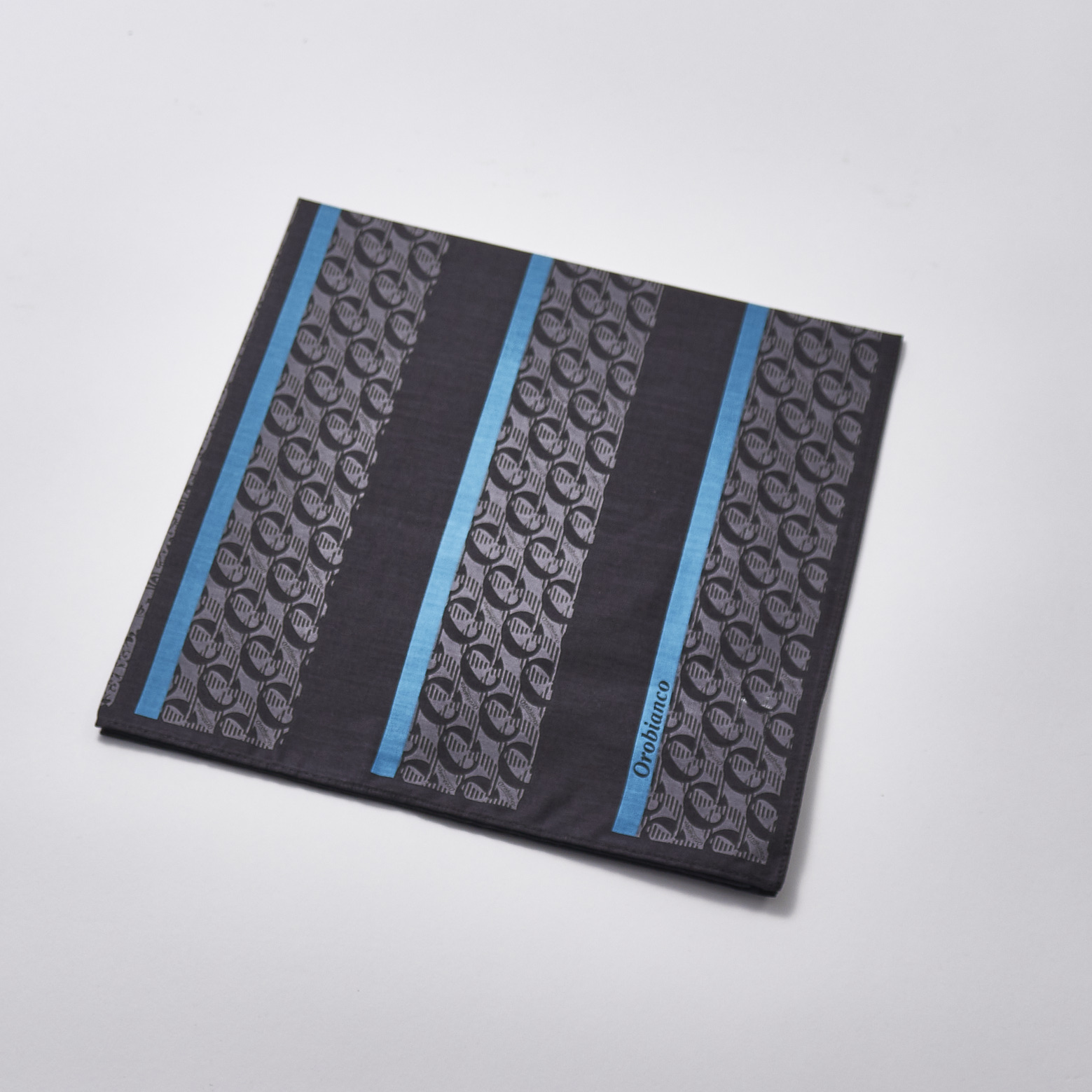 紳士プリントハンカチ