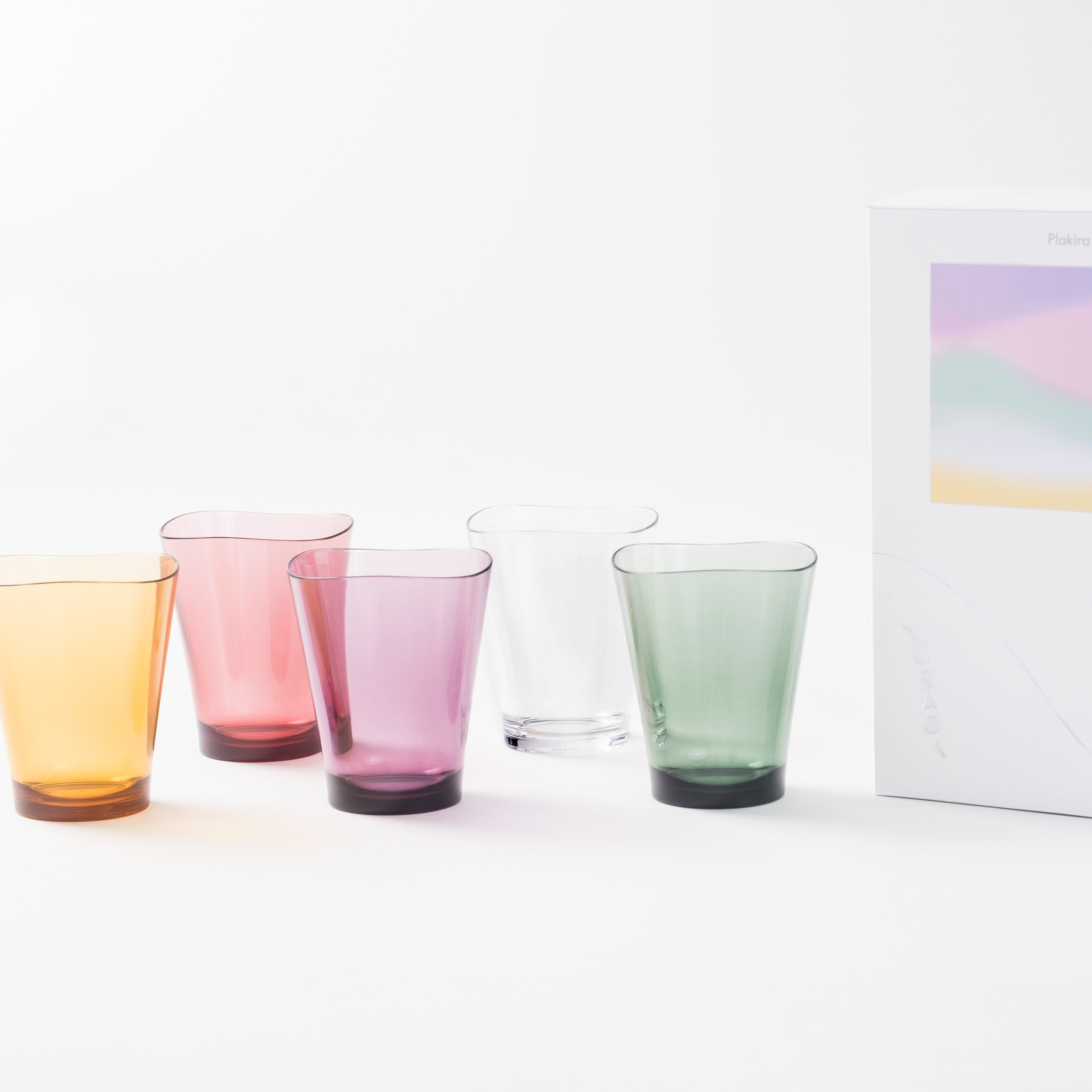 ゆらぎタンブラーS カラーズ 5色セット | Plakira（プラキラ）の