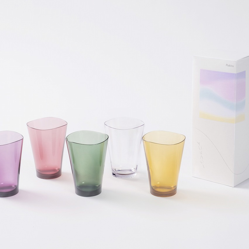 ゆらぎタンブラーM　カラーズ　5色セット