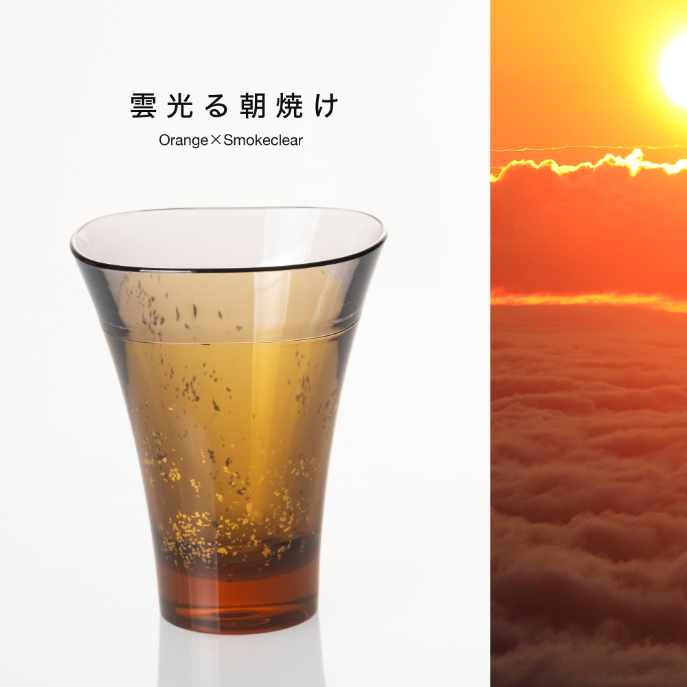 YAMANAMIグラス　1個　（桐箱入り）