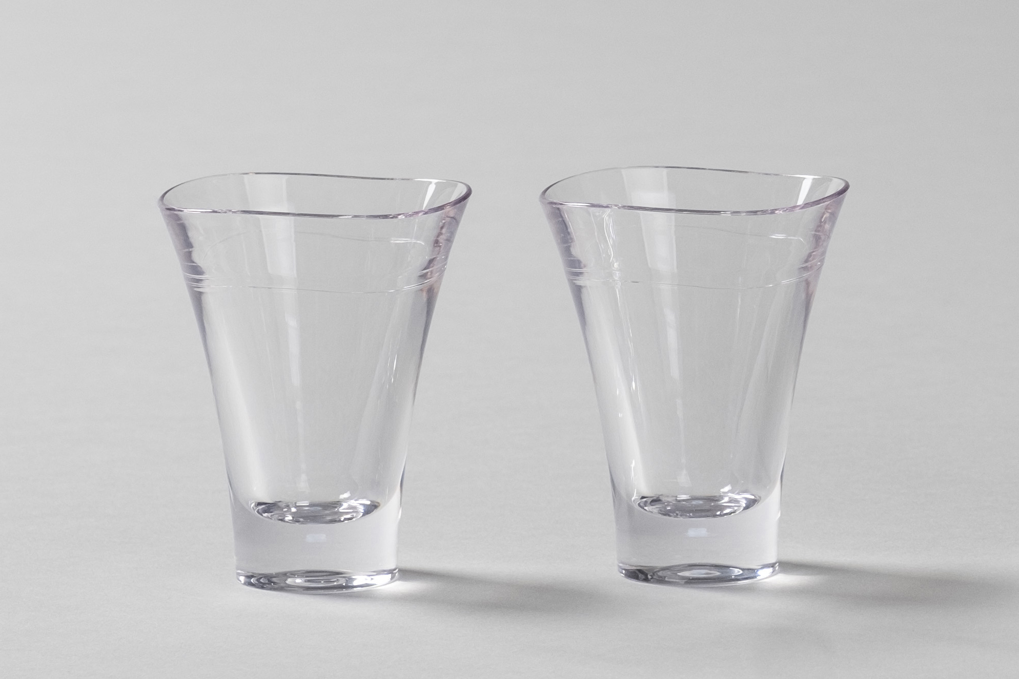 ゆらぎミニグラス　2色セット