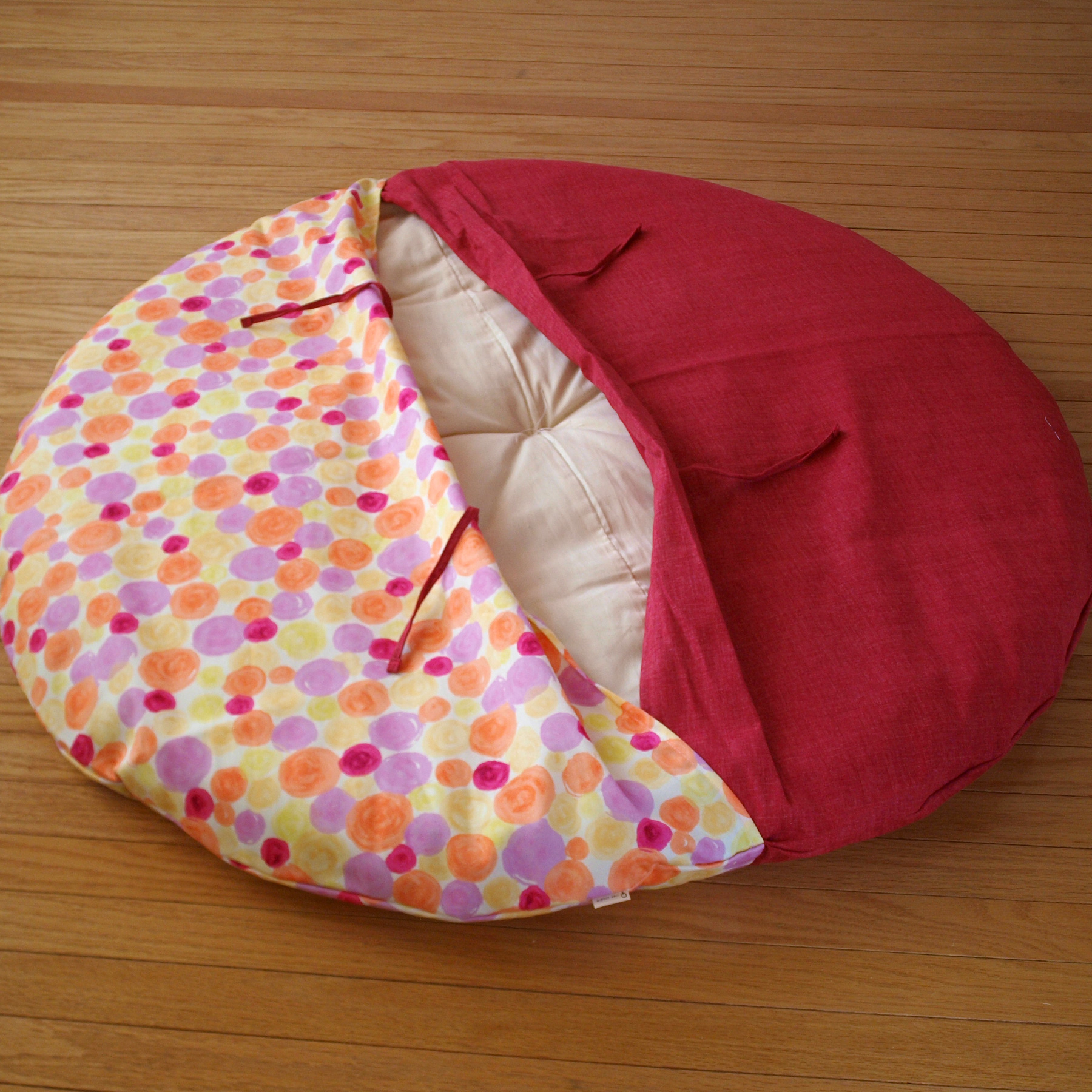 せんべい座布団撥水ヌード＆カバーセット