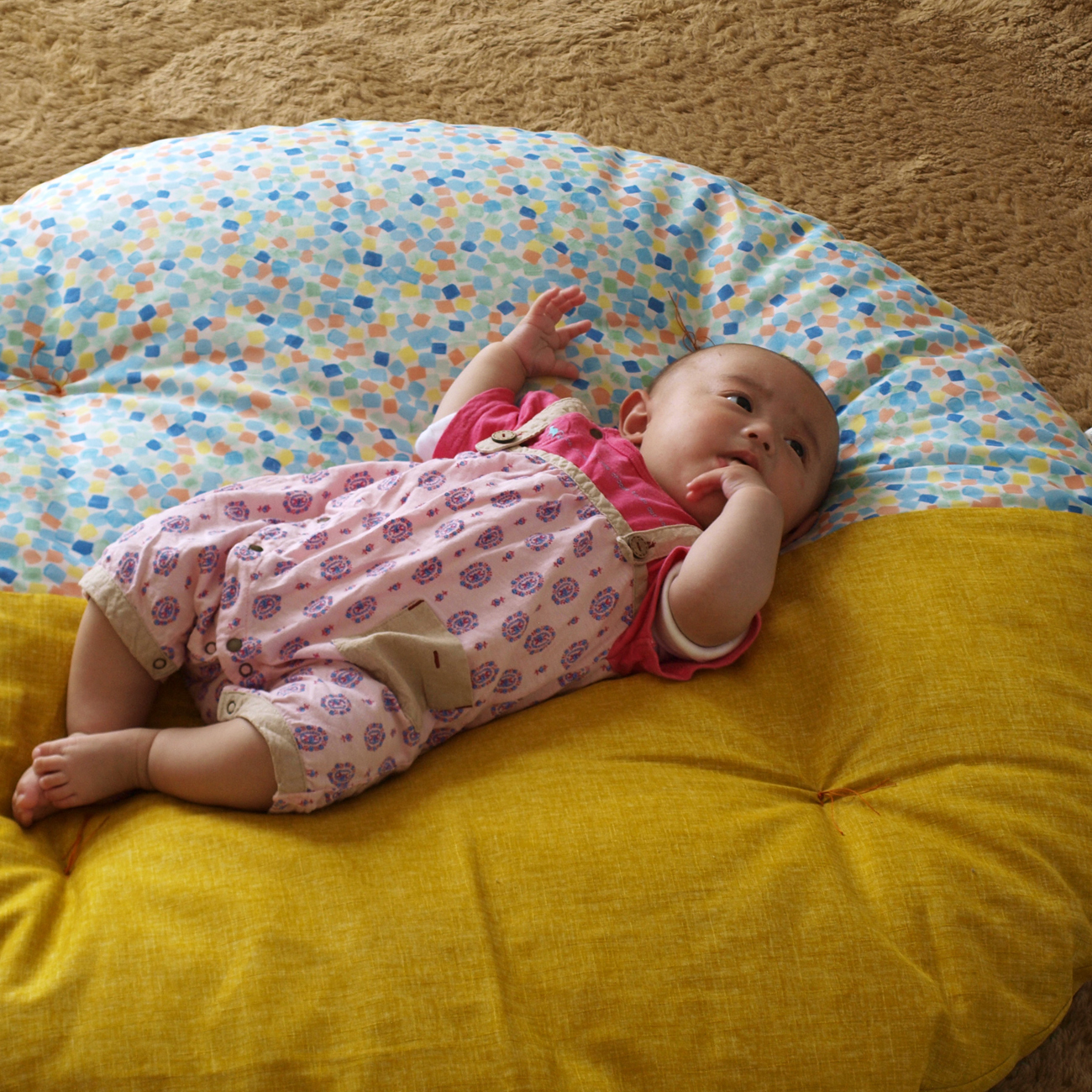 せんべい座布団撥水ヌード＆カバーセット