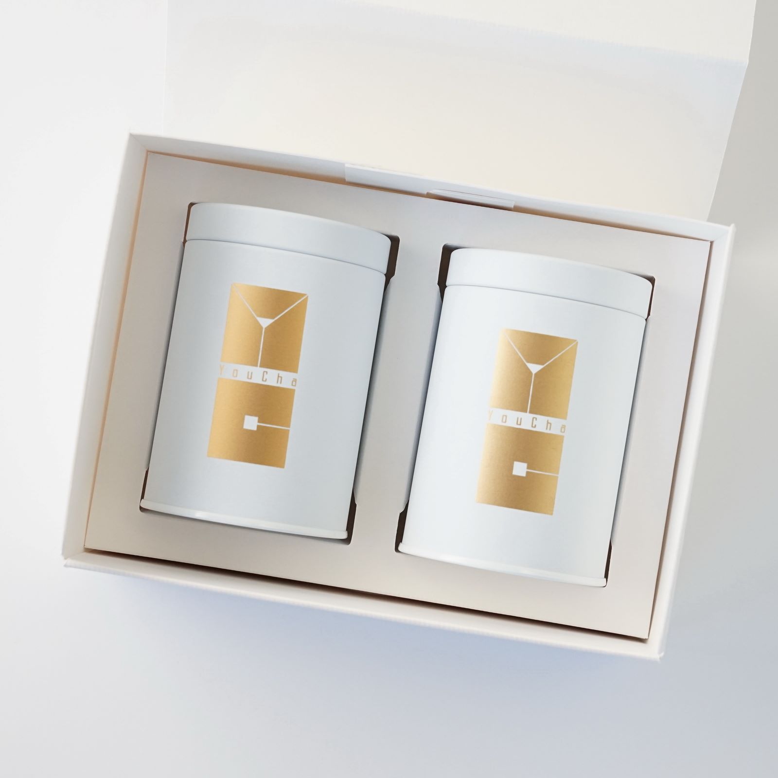 緑茶の王様×巌茶の王様”名茶 缶入2種セット（新昌龍井+岩茶大紅袍)