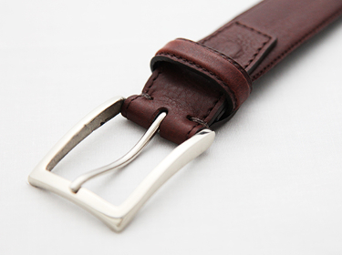 attire ITALIAN VACCHETA LEATHER BELT