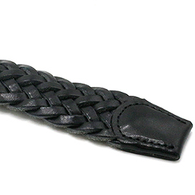 MERCER ITALIAN VEGETABLE TANNED OILED LEATHER MESH BELT