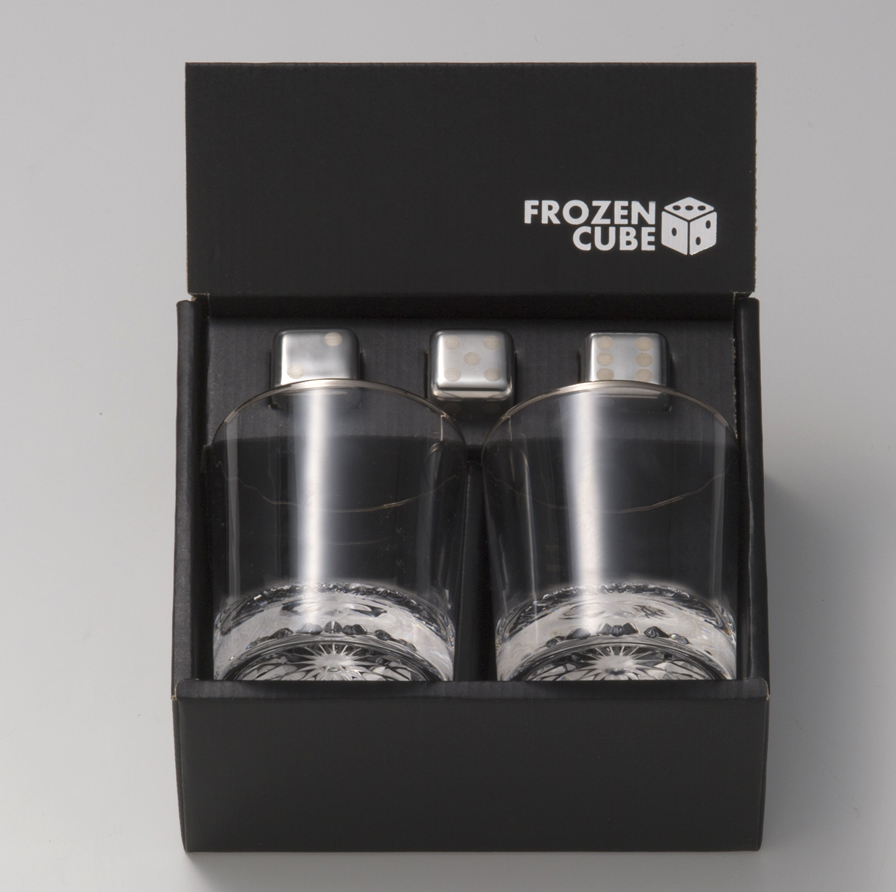 FROZEN CUBE　ロックグラスペア＆キューブ3P