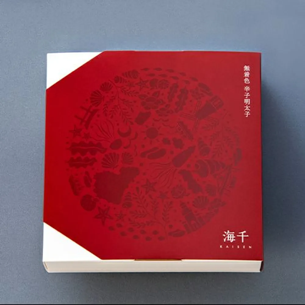 無着色　樽入り明太子　450g