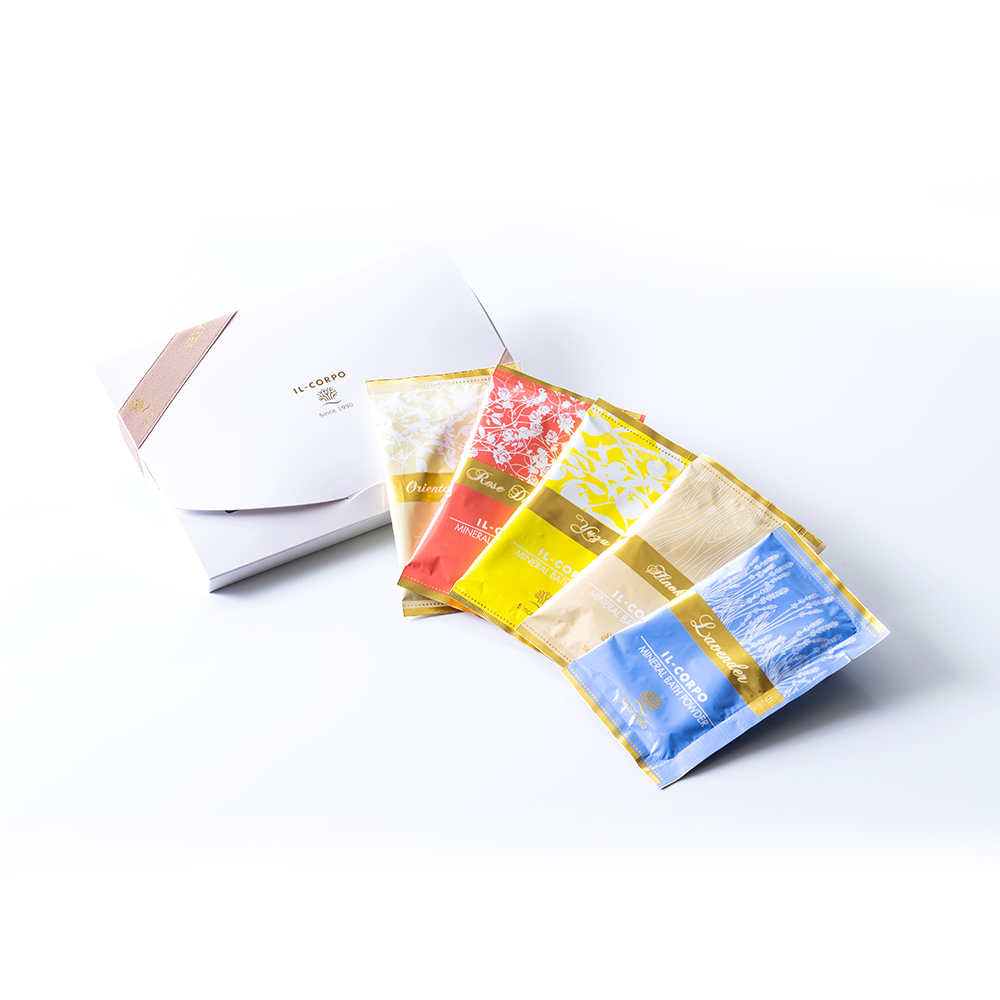 ミネラルバスパウダーグリーティングギフト 