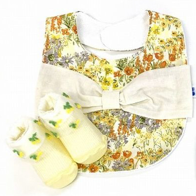 さくらんぼソックス＆水彩花柄スタイセット