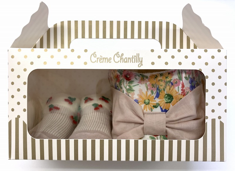 さくらんぼソックス＆水彩花柄スタイセット