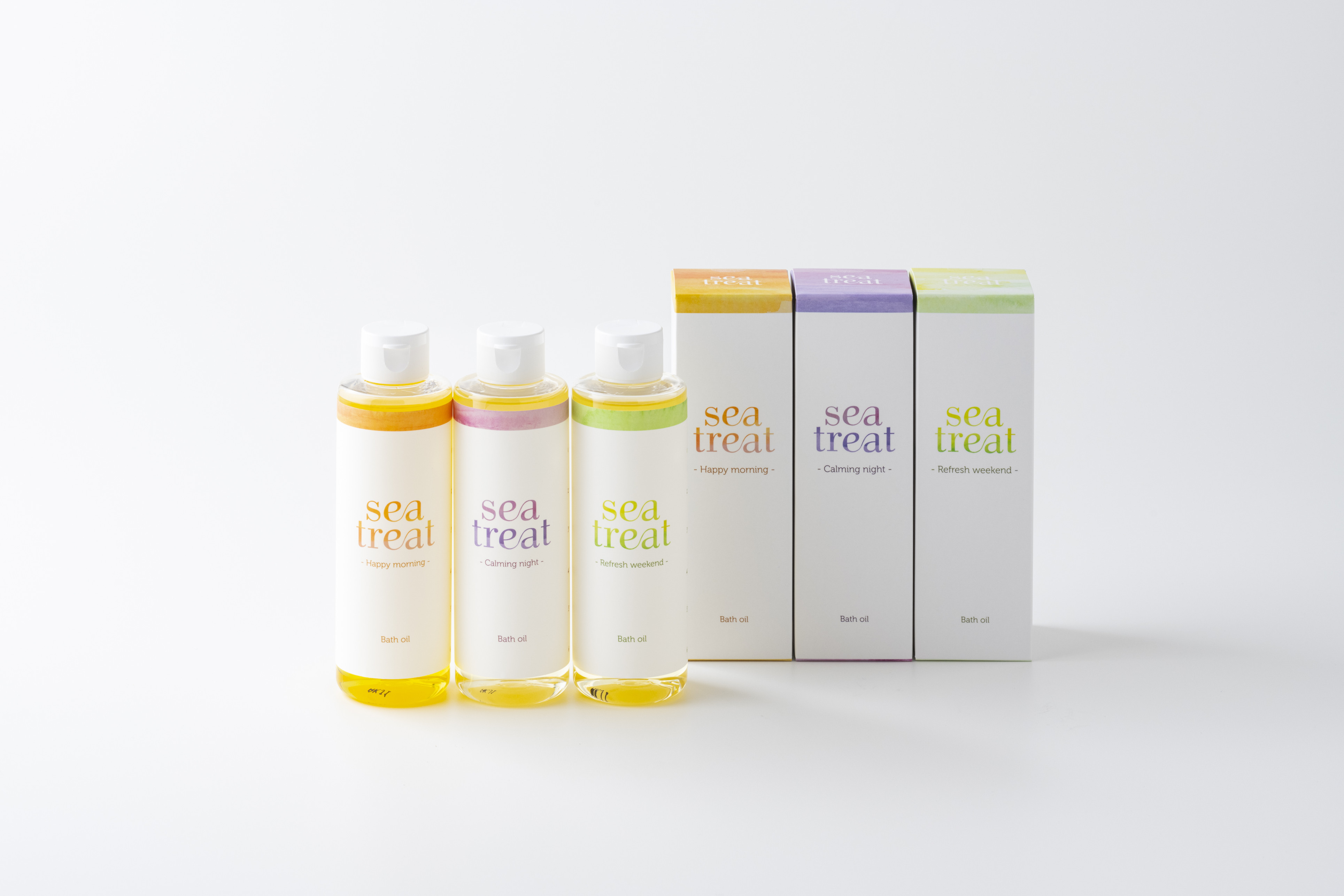 【ブランドBOX入り】バスオイル200ml×3種類(約21回分)