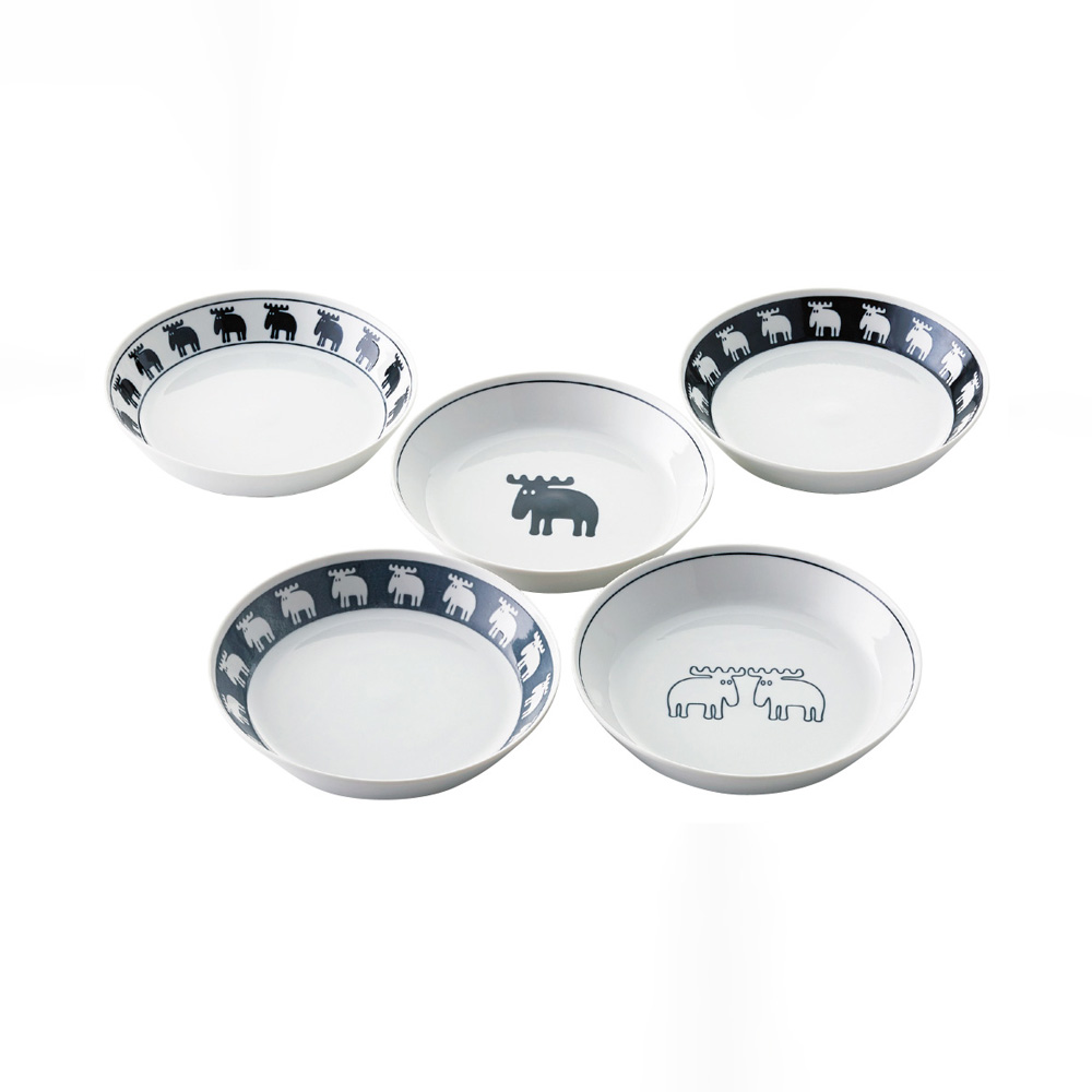 ＭＯＺ０１　カレー皿セット