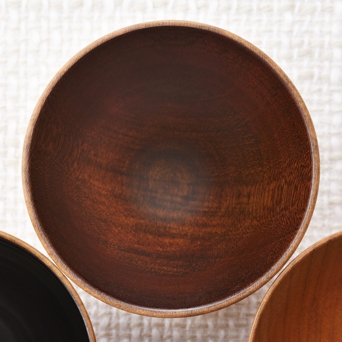 福おちょこ　山桜　生拭漆