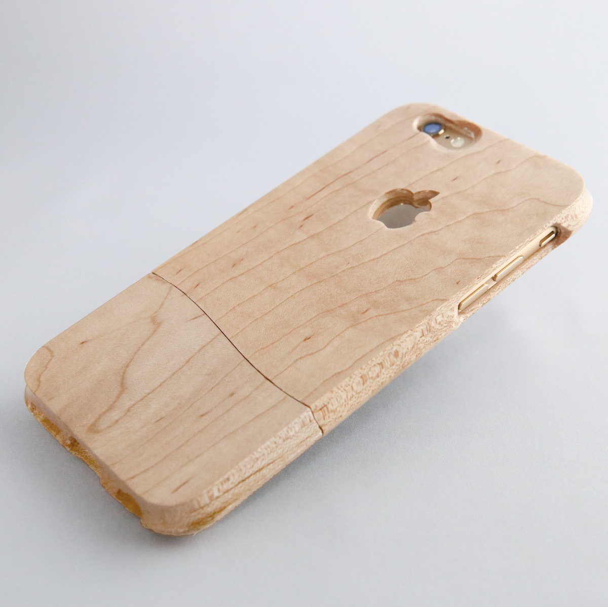 ウッドケースfor iPhone ナチュラルウッド　お仕立て券