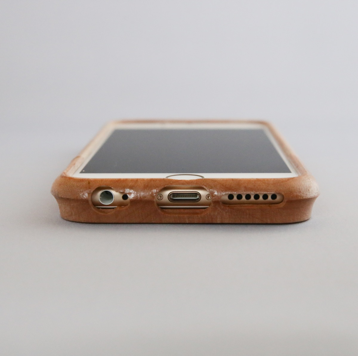 ウッドケースfor iPhone ナチュラルウッド　お仕立て券