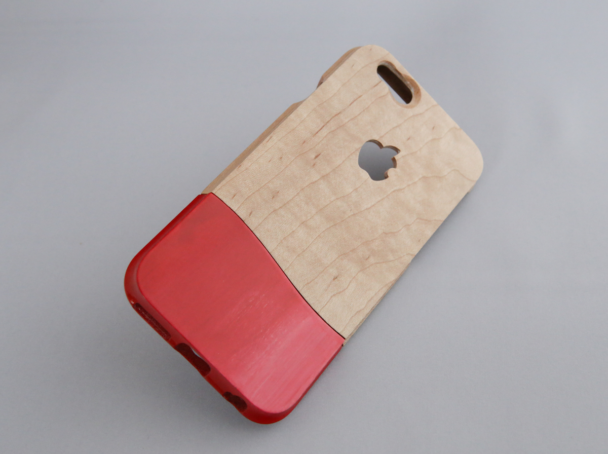 ウッドケースfor iPhone カラー　お仕立て券