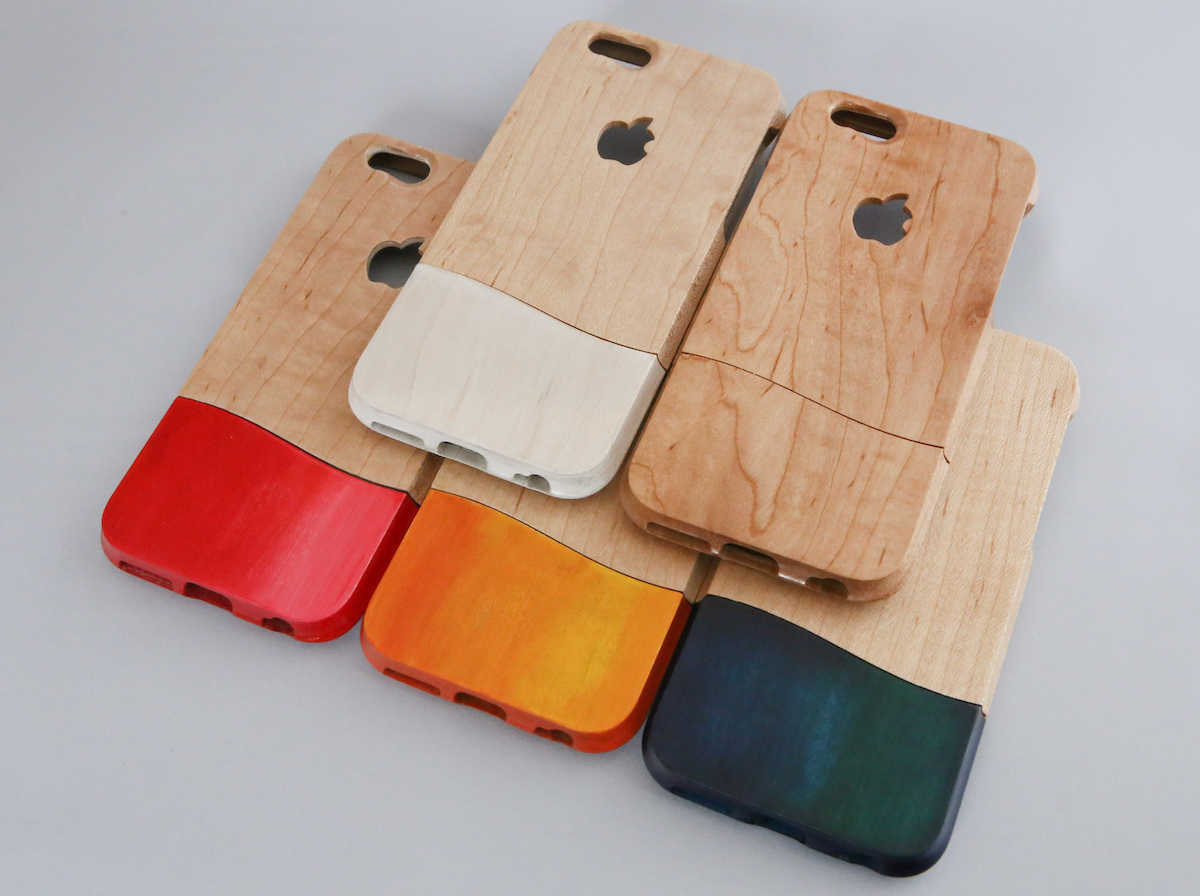 ウッドケースfor iPhone カラー　お仕立て券