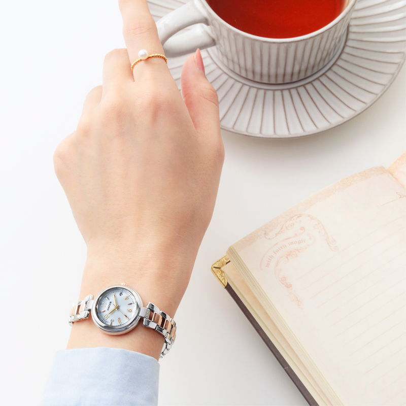 ソーラーテック電波時計　コンビネーション