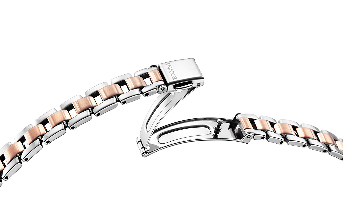 ソーラーテック電波時計　コンビネーション