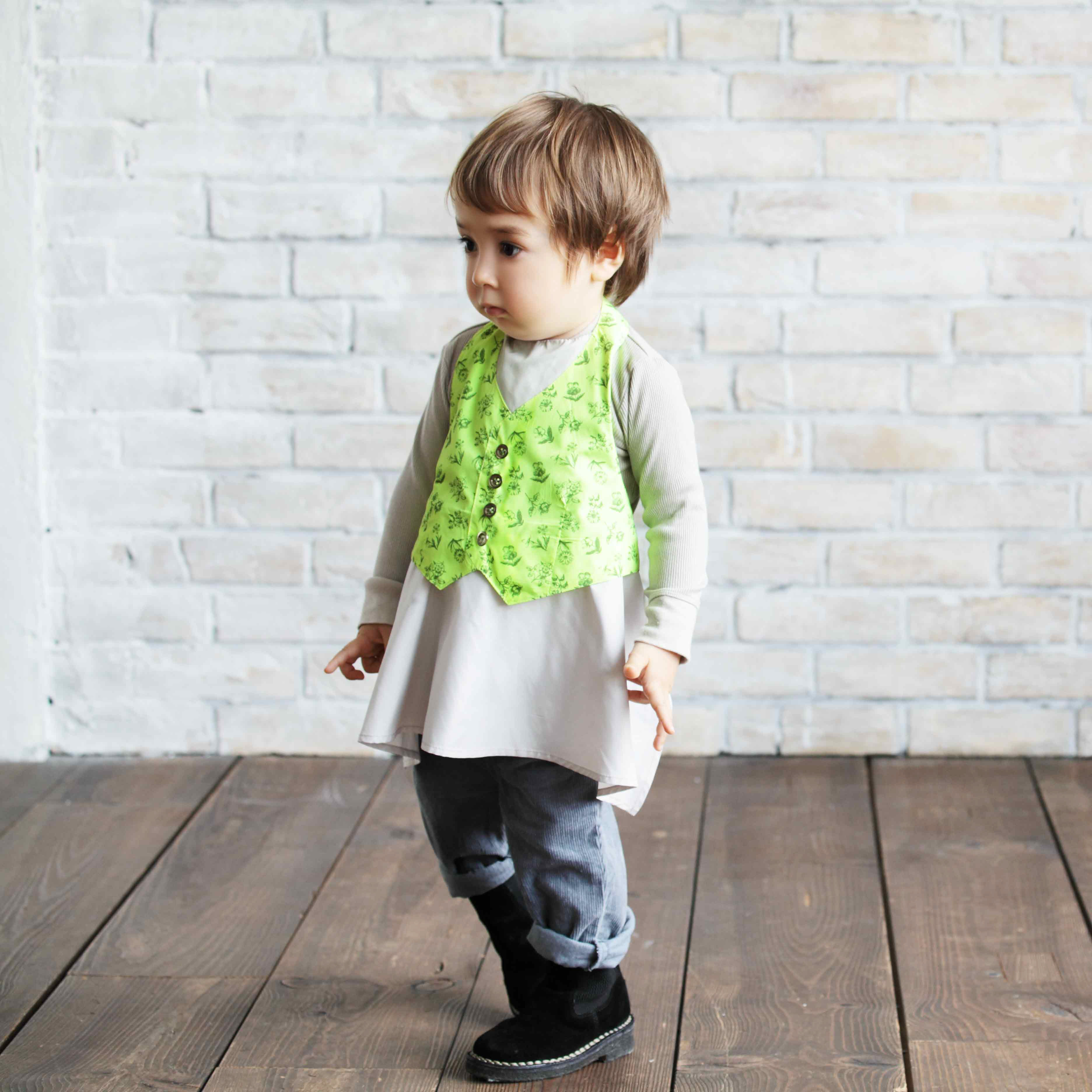 お食事エプロン【ベビーサイズ/男の子向け】