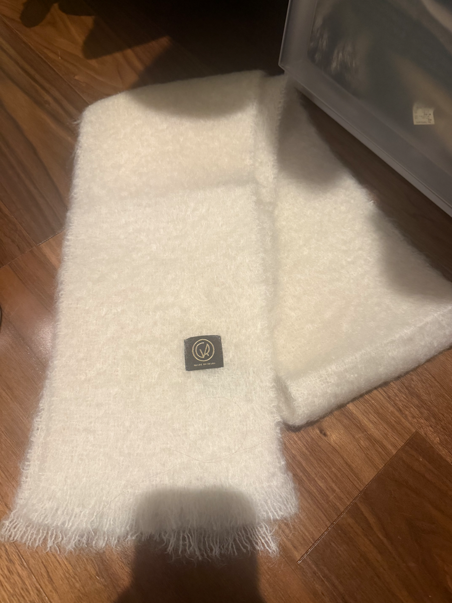 全5色】FOULARD LISO モヘアボリュームマフラー | MANTAS EZCARAY