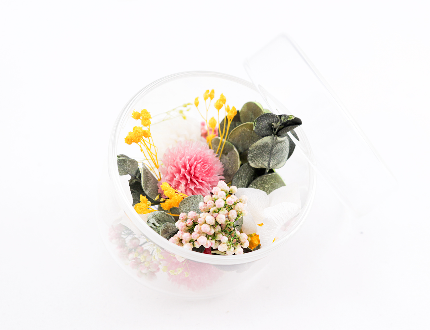aroma bloom ハーフポット Sセット GREEN/OFF の画像