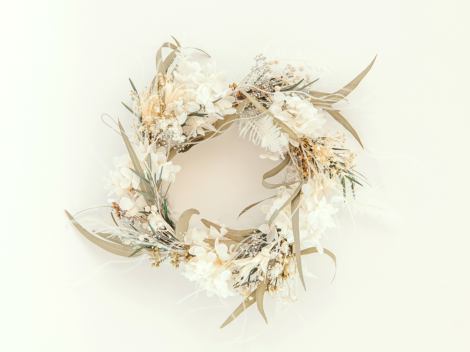 ボタニカル リース WHITE の画像