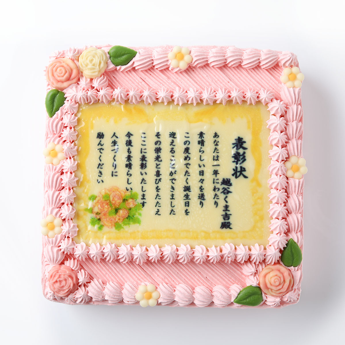 20cm×20cm【10～12名様分】 の画像