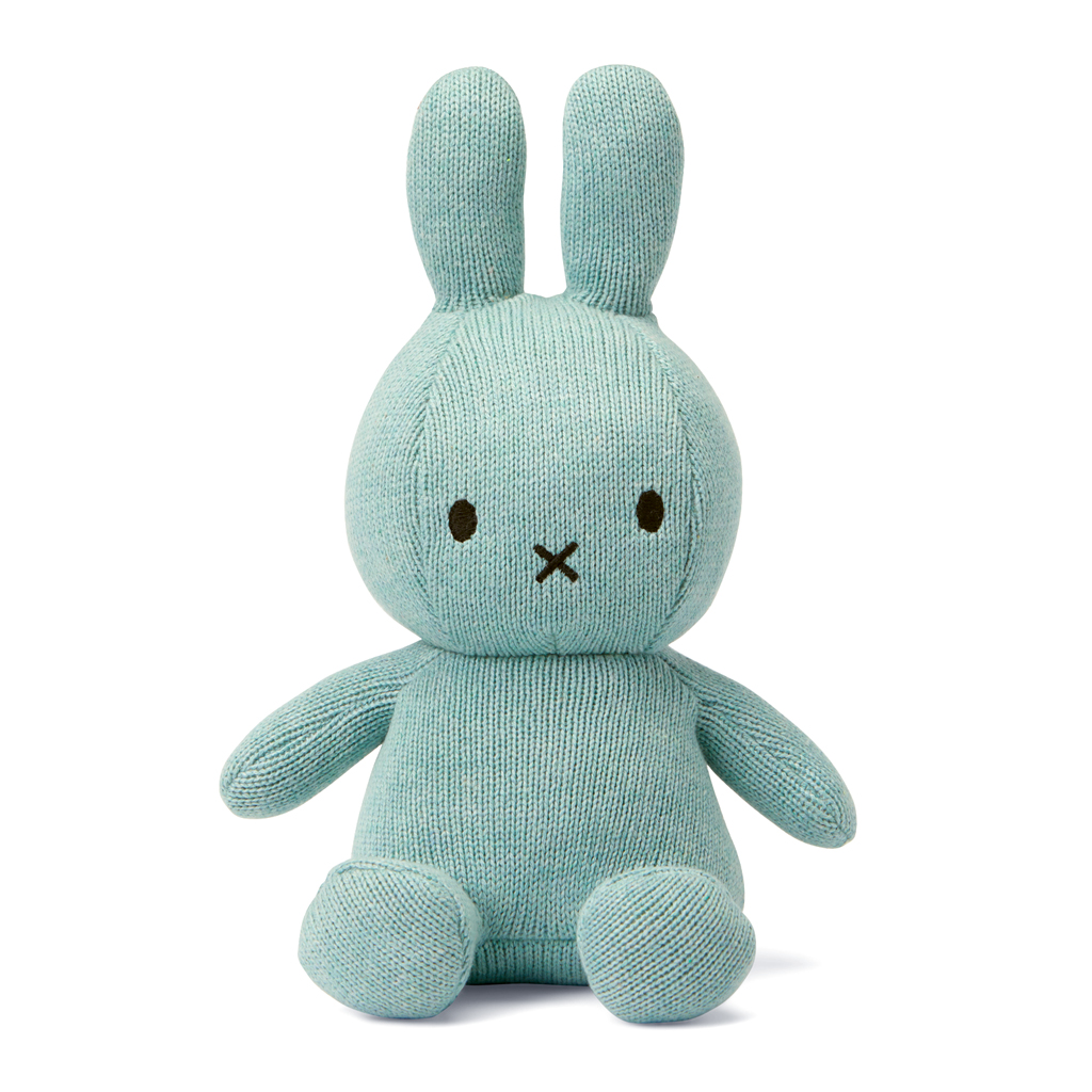 Miffy Organic Cotton 23cm Ocean Blue の画像