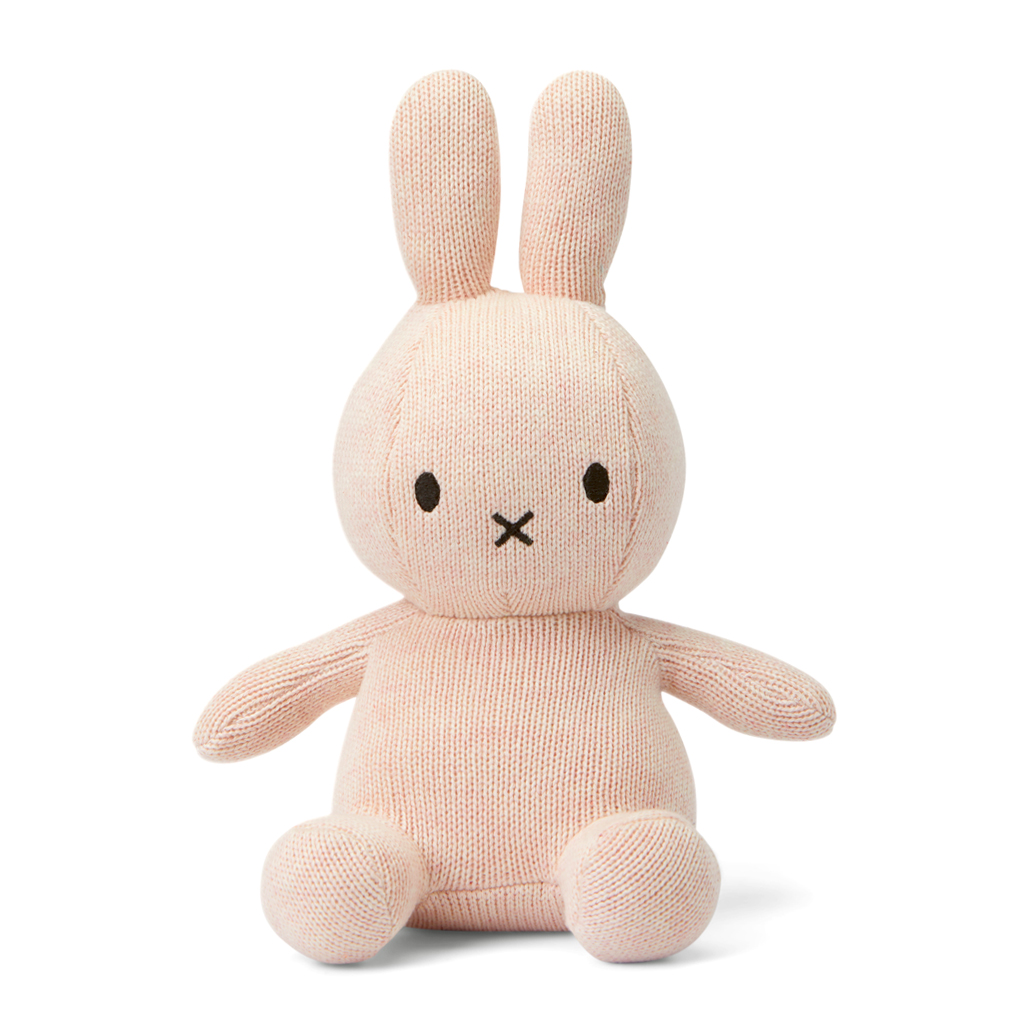 Miffy Organic Cotton 23cm Soft Pink の画像