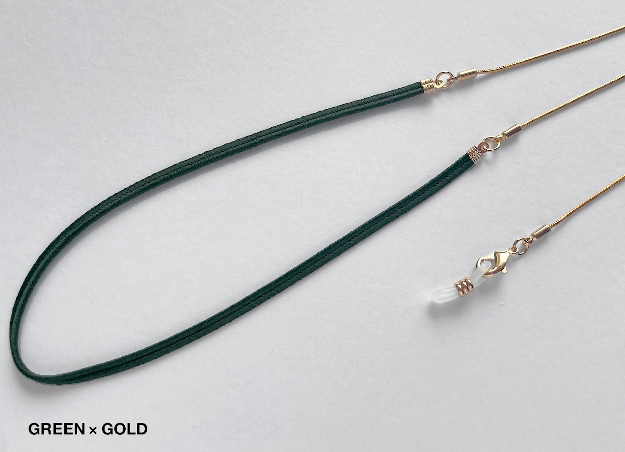 シルク GREEN×GOLD の画像