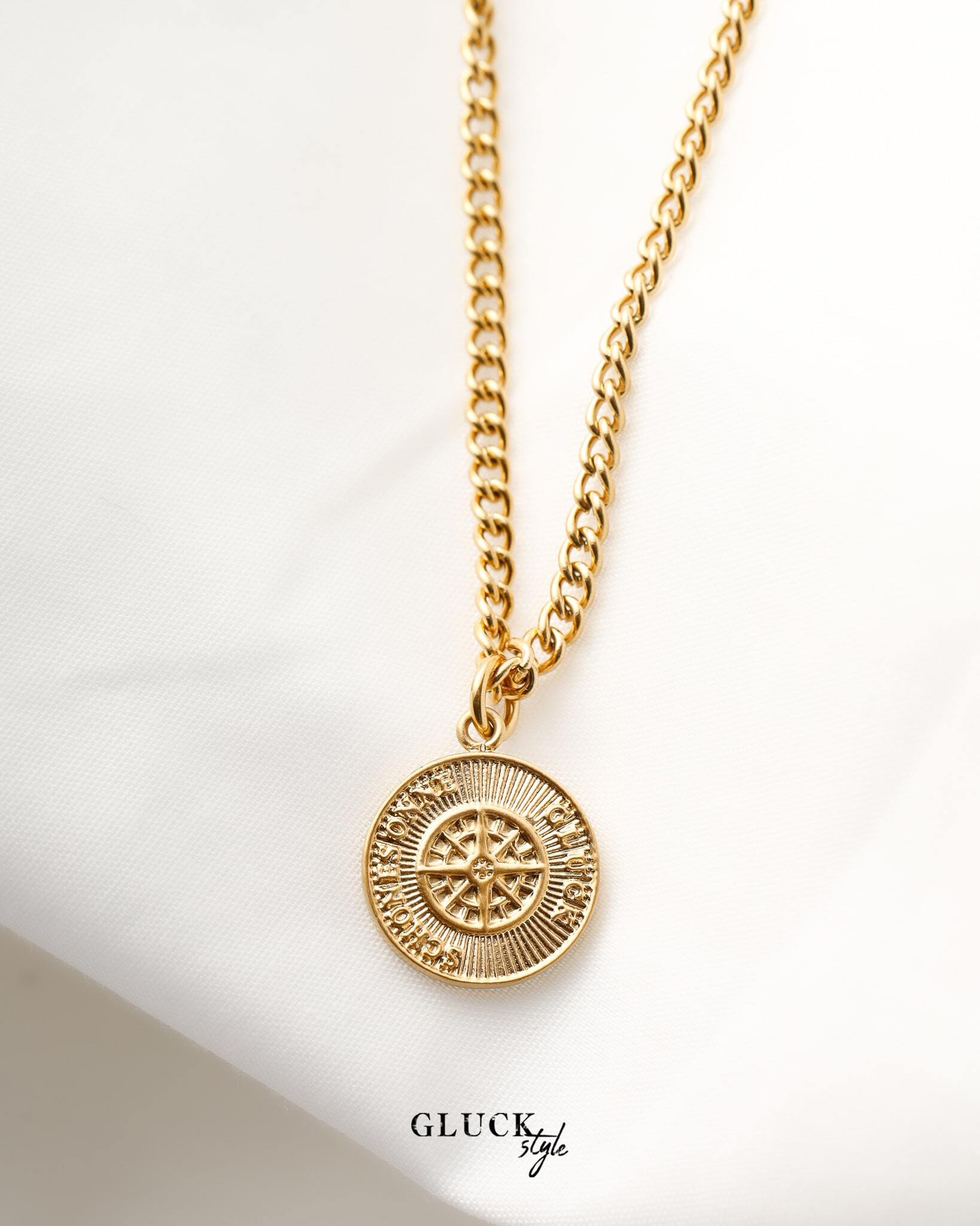 Sonne Coin necklace　ゴールド の画像