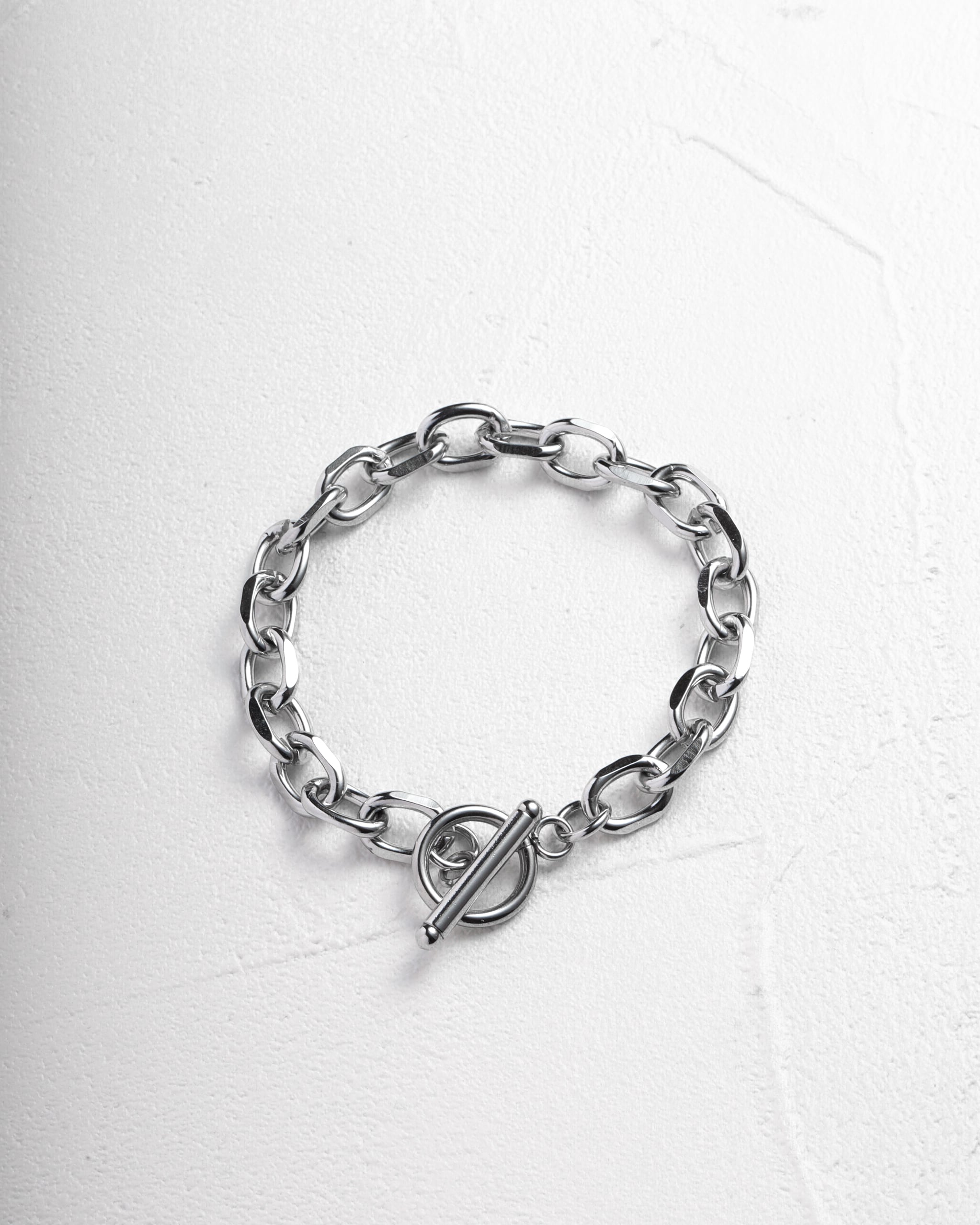 Cable chain bracelet　サイズS の画像
