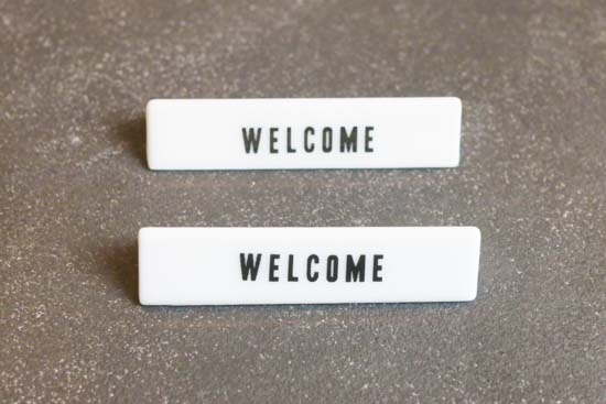 WELCOME の画像