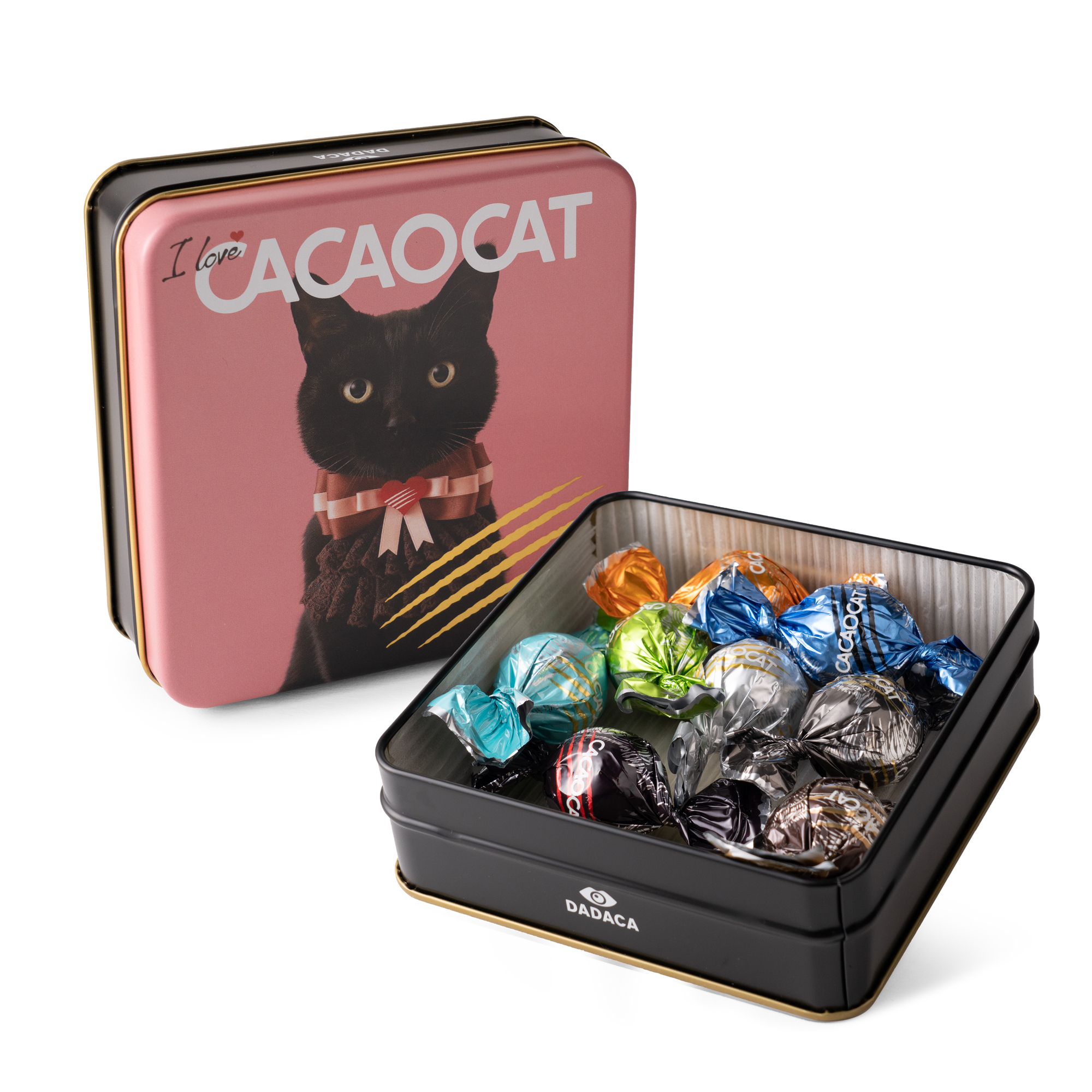 【数量限定】I love CACAOCAT缶　ミックス　8個入り の画像