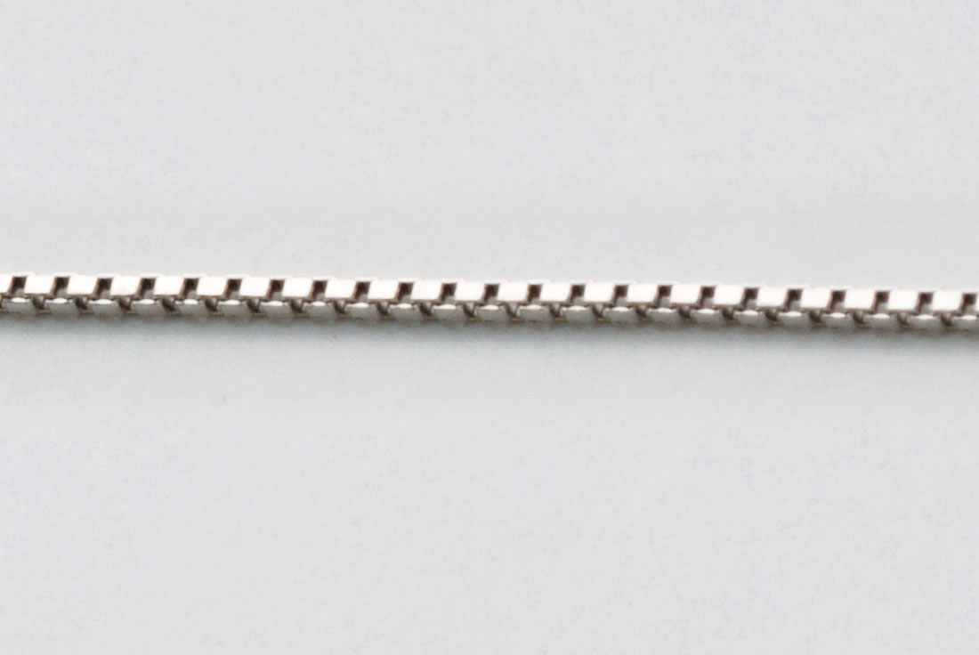 ベネチアン(0.8mm)_シルバー_50cm の画像