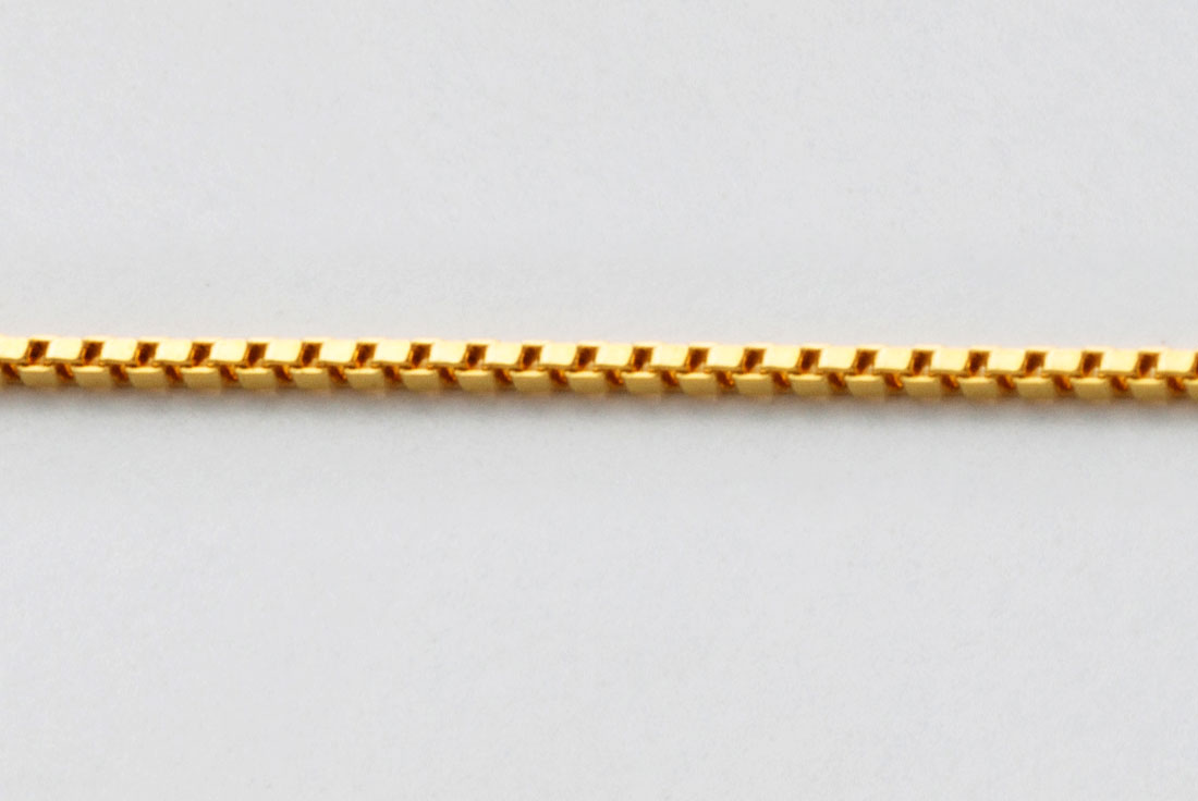 あずき(1.0mm)_ゴールド_60cm の画像