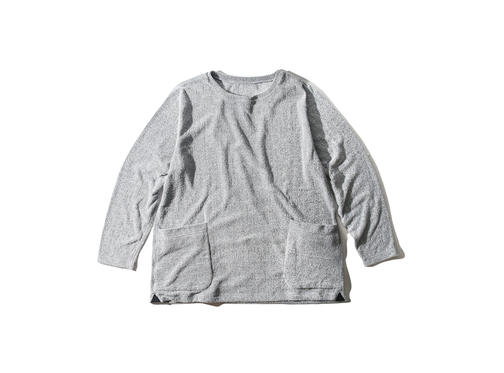 長袖Tシャツ Snow-gray　Chill（XL） の画像