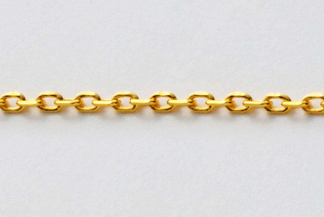 あずき(1.0mm)_ゴールド_45cm の画像