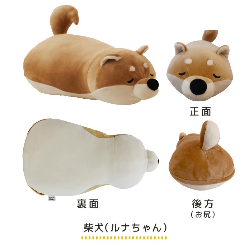 ぬいぐるみ型蓄熱式湯たんぽ　むぎゅ　シバイヌ の画像