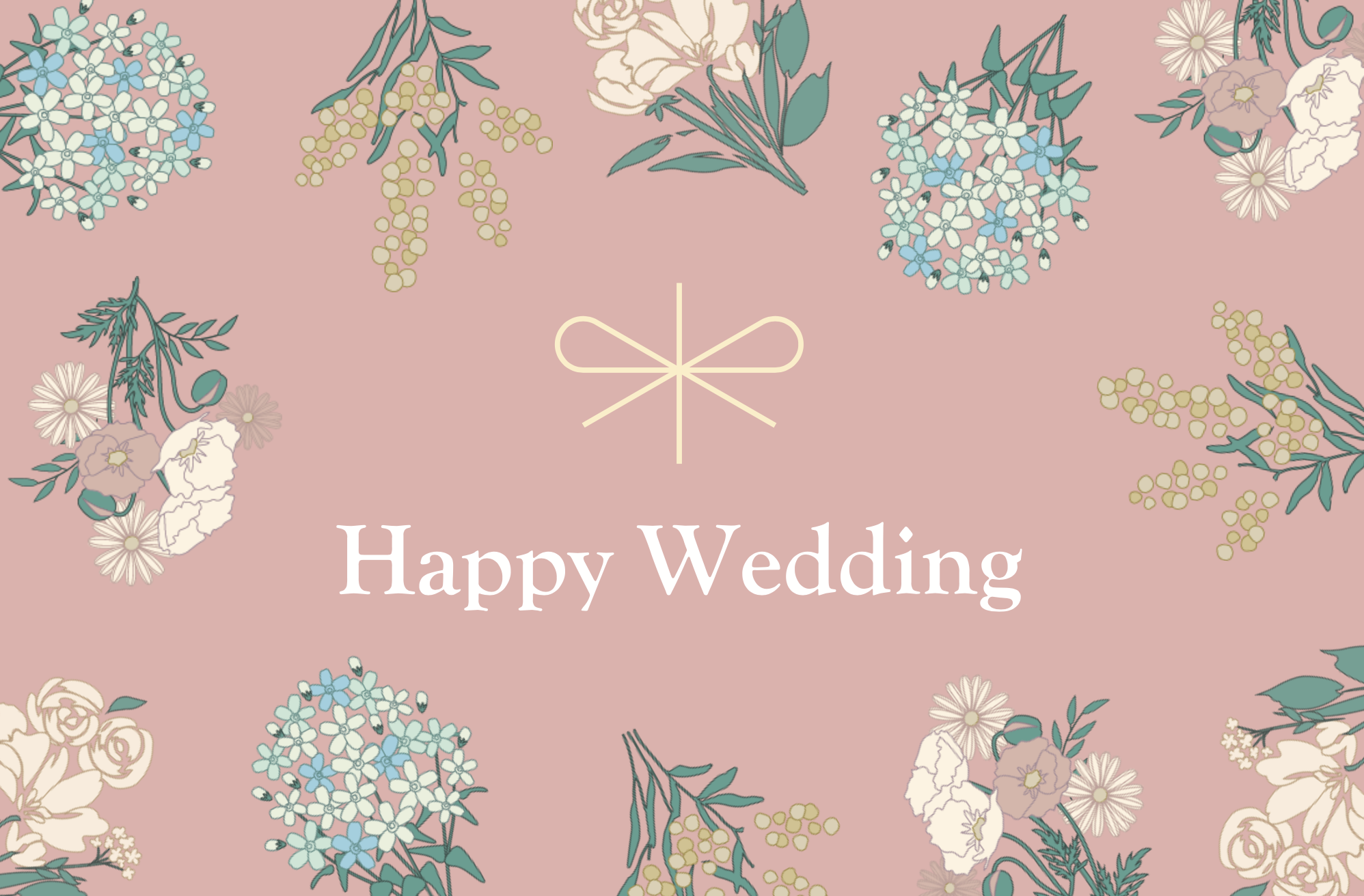 【タンプオリジナル】カタログギフト"Wedding"【PINK】 の画像