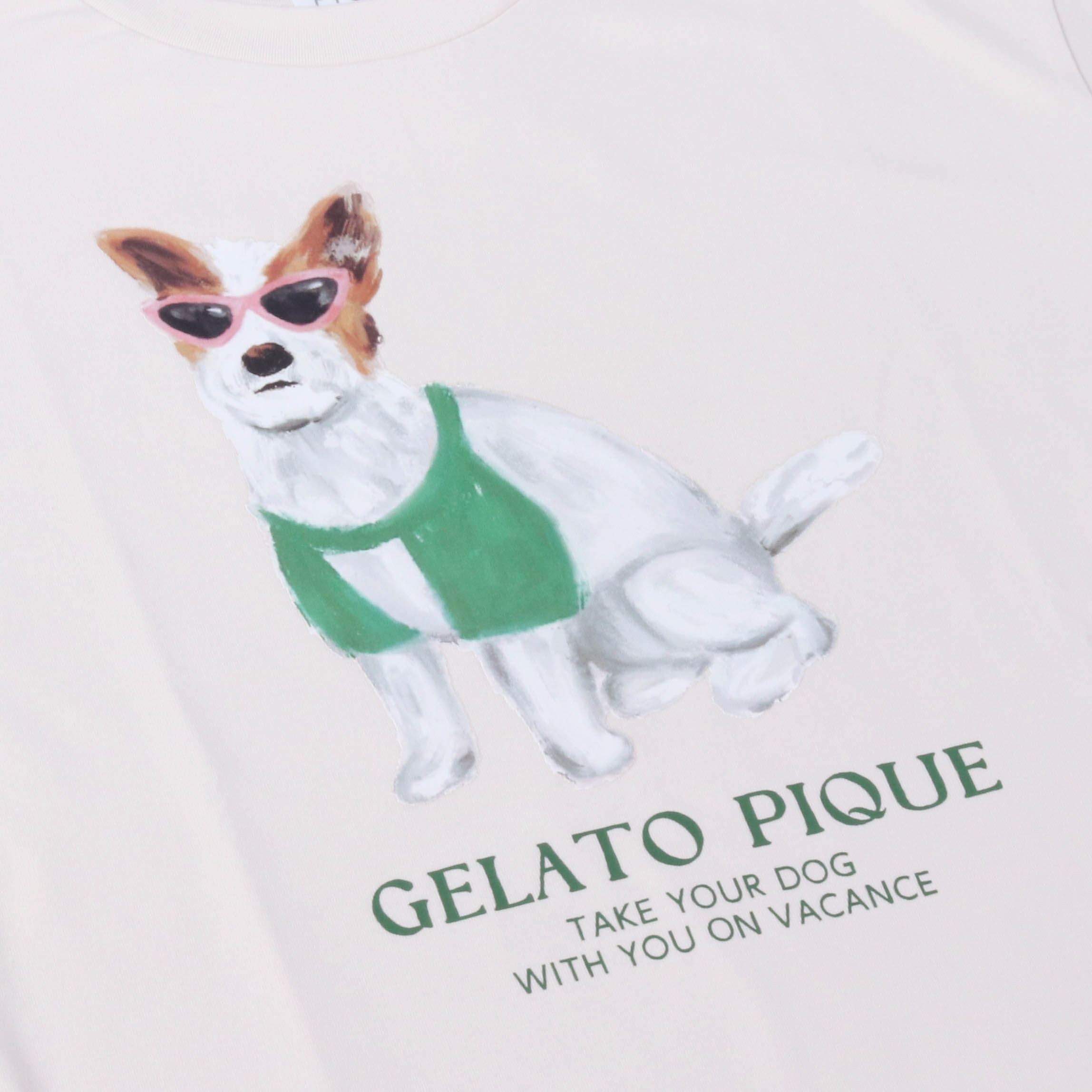 Tシャツ アイボリー S-M の画像
