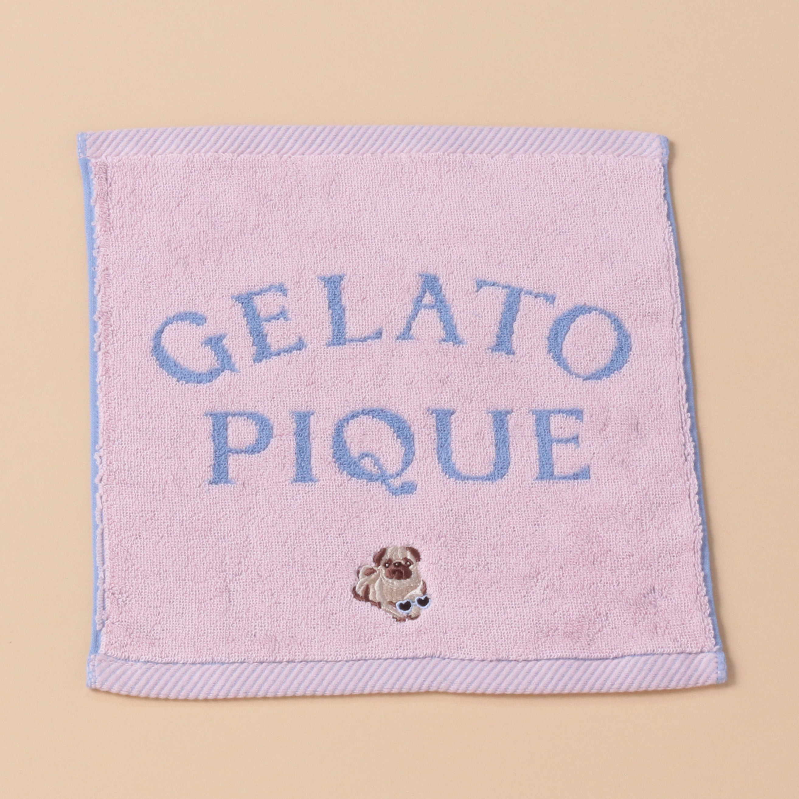 ハンドタオル ピンク の画像