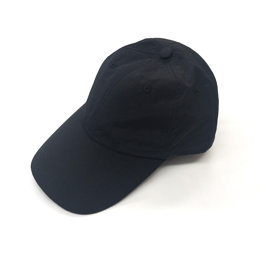 小顔効果紫外線にもバッチリ撥水CAP BLACK の画像