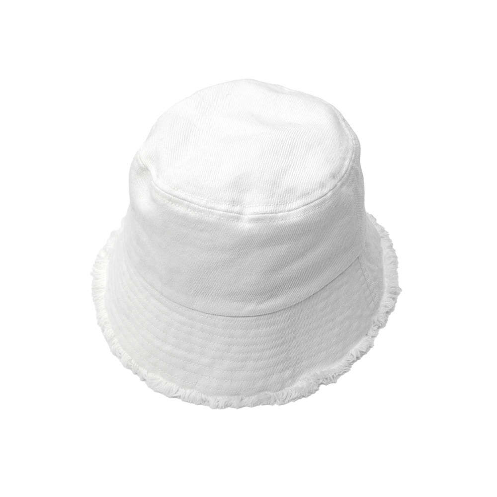 トレンドデニムバケットHAT IVORY の画像