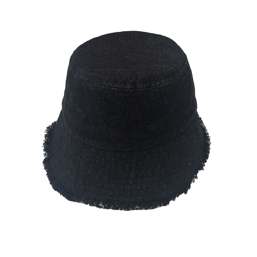 トレンドデニムバケットHAT BLACK の画像